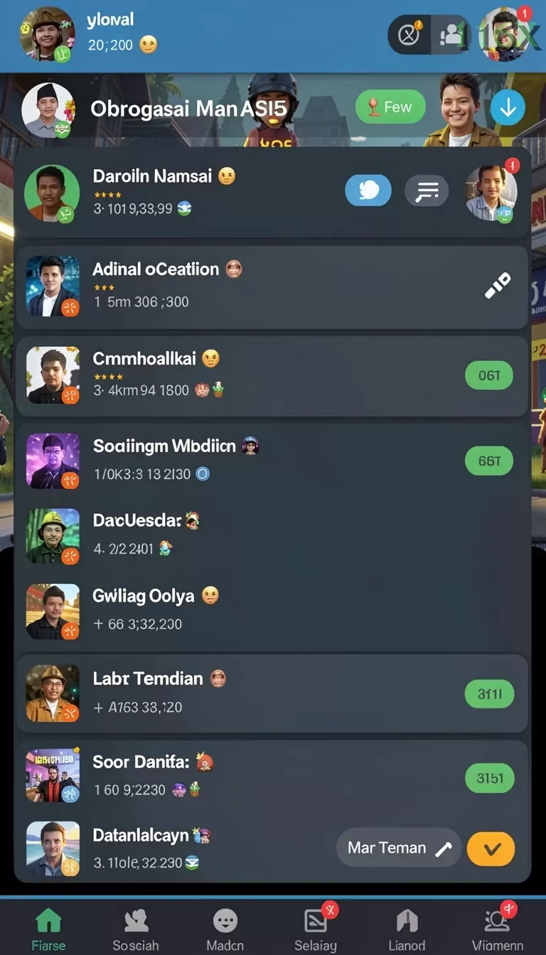 Cuplikan layar F7F7 — halaman utama